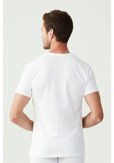 U.S. Polo Assn. 80197 Erkek 2 Li T-shırt 001