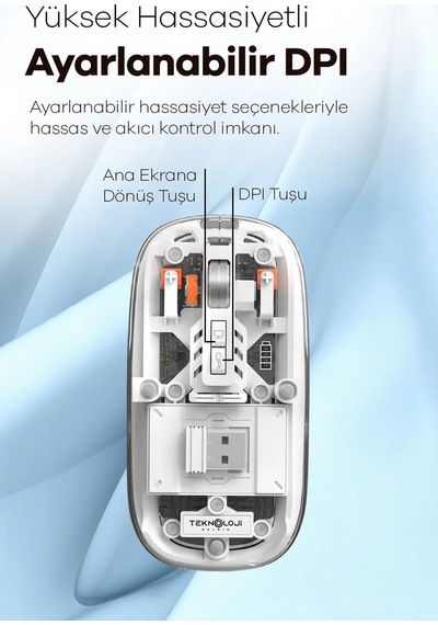 Bluetooth Usb Çift Modlu Sessiz Mouse, Şeffaf Mıknatıslı Kapaklı, Type-c Şarjlı, Dpı Ayarlı, Kablosuz 10m Çekim Mesafeli, Masaüstü Kısayol Tuşlu, Taşınabilir Şarjlı Mouse Turuncu Diğer Bluetooth Usb Çift Modlu Sessiz Mouse, Şeffaf Mıknatıslı Kapaklı, Type-c Şarjlı, Dpı Ayarlı, Kablosuz 10m Çekim Mesafeli, Masaüstü Kısayol Tuşlu, Taşınabilir Şarjlı Mouse Turuncu Diğer