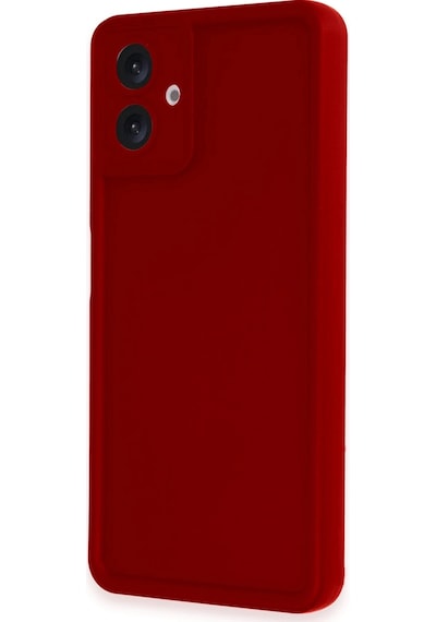 Cosmotex Newface Samsung Galaxy Uyumlu  A06 Kılıf Viera Silikon - Kırmızı