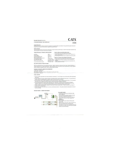 Cata Ct-9116 24 Amper Rgb Led Kumandası 288 W