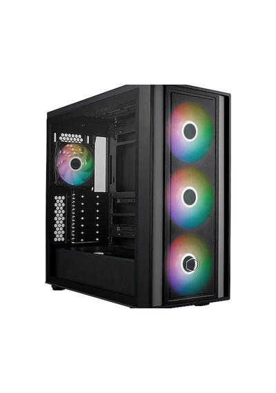 Mb600-kgnn-s00 - Cm Masterbox 600 Tg Mesh Siyah Argb 3x14cm Fanı, Normal Ve Back-conne