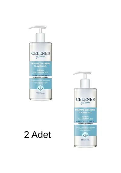 By Sweden Thermal Yüz Temizleme Jeli Hassas Kuru Ciltler 250 Ml 2 Adet