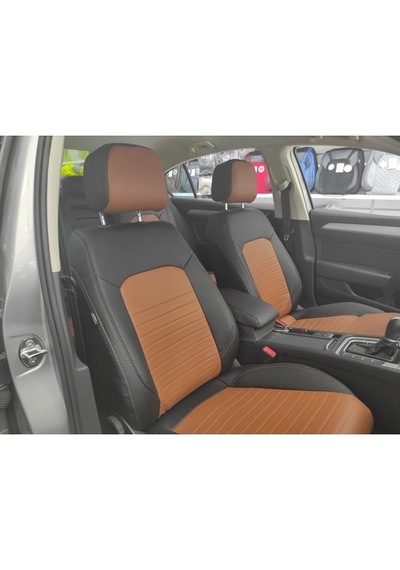 Volkswagen Passat B8 Araca Özel Deri Oto Kılıfı