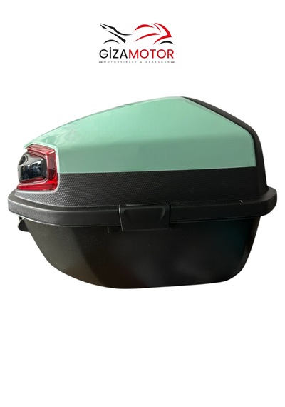 Motosiklet Çantası 33 Litre Metalik Yeşil