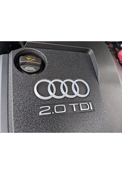 Audi A4 B7 Motor Koruma Kapağı Logo