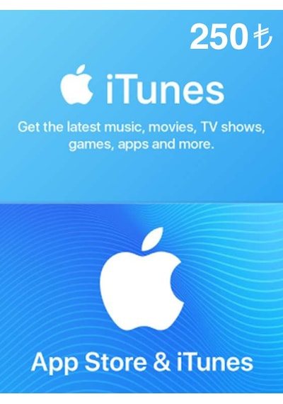 Apple Store & Itunes250 Tl Bakiye (Promosyon) Kodu - Hediye Kartı
