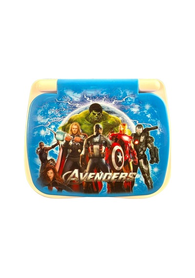 Oyuncak Laptop Aveengers Hulk Bilgisayar Türkçe-ingilizce 100 Fonksiyonlu Eğitici Oyuncak