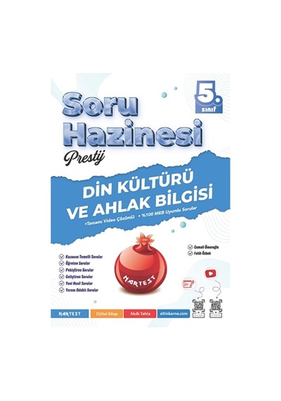 Nartest 5 Sınıf Din Kültürü Yeni Soru Bankası