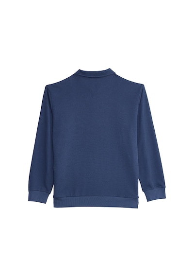 Tudors Erkek Relax Fit Rahat Kesim Pamuklu 3 İplik Fermuarlı Polo Yaka Koyu Mavi Sweatshirt-41824 Koyu Mavi Tudors Erkek Relax Fit Rahat Kesim Pamuklu 3 İplik Fermuarlı Polo Yaka Koyu Mavi Sweatshirt-41824 Koyu Mavi
