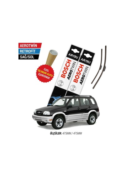 Bosch Aerotwin Suzuki Grand Vitara Silecek Takımı (1998-2004)