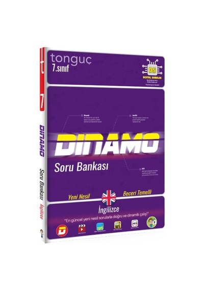 Kitapbulvarı-Tonguç Akademi 7. Sınıf Dinamo Ingilizce Soru Bankası
