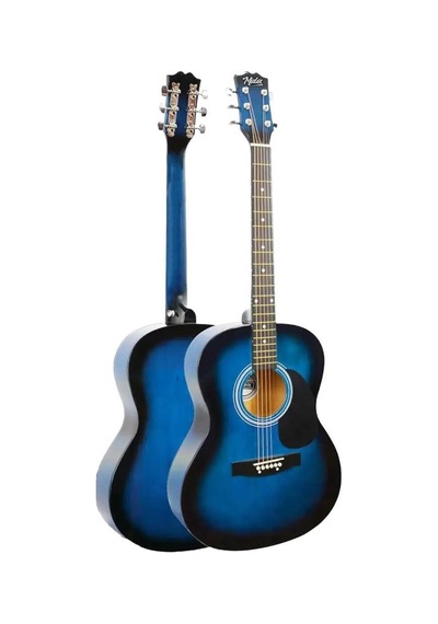 Midex Rg-550bl Pack Kaliteli Kesik Kasa Mavi 40 İnç Akustik Gitar Seti 4/4 Yetişkin