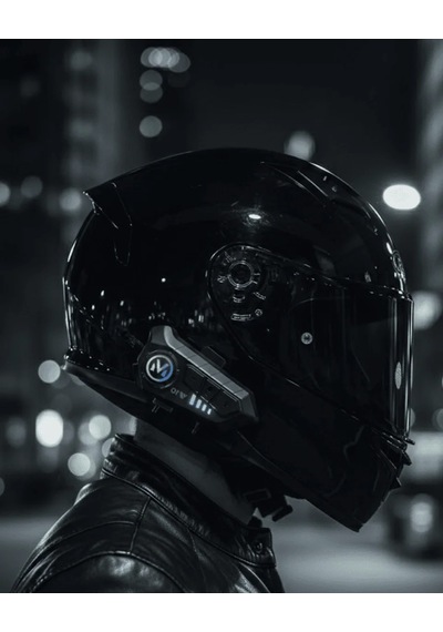 Lb Bluetooth 5.3 Kask İçi Intercom Kulaklık 1000 M Mesafe 1000 Mah