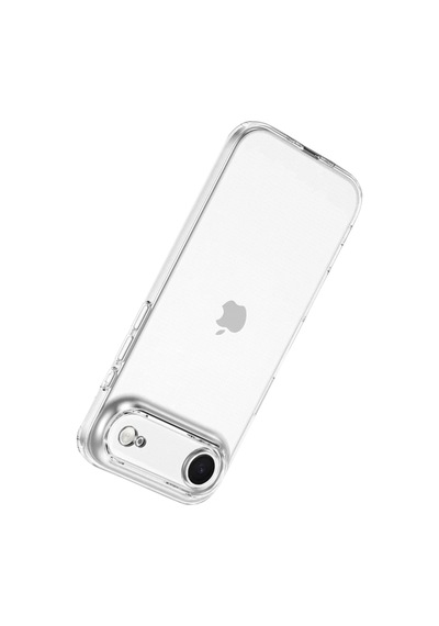 Apple Uyumlu iPhone 17 Air Uyumlu Lüx Şeffaf Silikon - Şeffaf