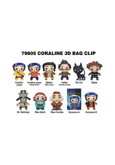 Coraline Klipsli Figür Seri 1 79805