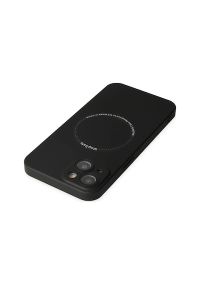 Apple Uyumlu iPhone 14 Plus Kılıf Jack Magneticsafe Lens Silikon - Siyah 0.2M-Çok Renkli