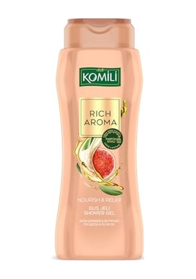 Rich Aroma Nourish Ve Relax Kalıcı Parfüm Etkili Duş Jeli 500 Ml, F3100219-001, Somon Diğer