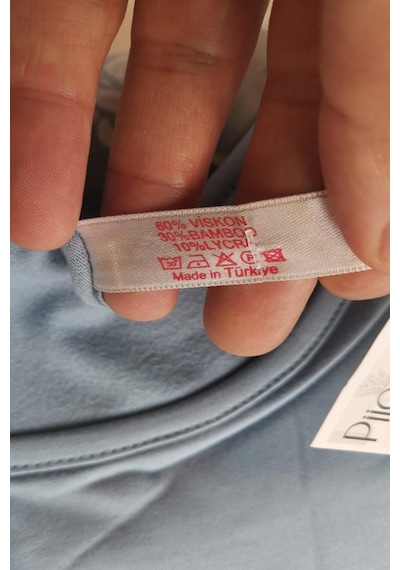 Pijamoni Kadın Sofya Büyük Beden Bisiklet Yaka Uzun Kol İnce Pijama Takımı 8720/2- 1 Adet Gri Pijamoni Kadın Sofya Büyük Beden Bisiklet Yaka Uzun Kol İnce Pijama Takımı 8720/2- 1 Adet Gri