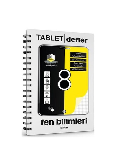 Dna Yayınları 8. Sınıf Lgs Fen Bilimleri Tablet Defter