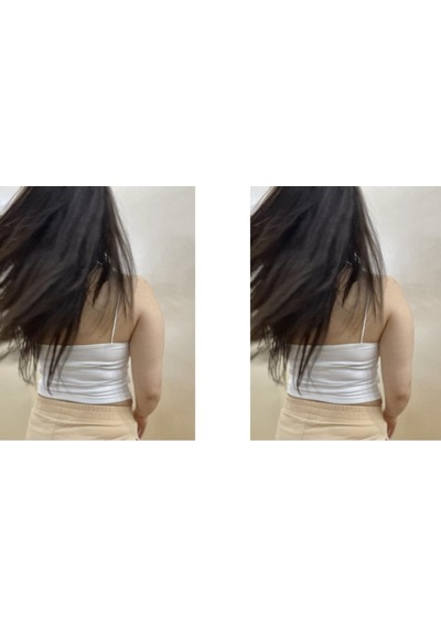 Kadın Pamuklu Crop Top Askılı Büstiyer 2 Adet