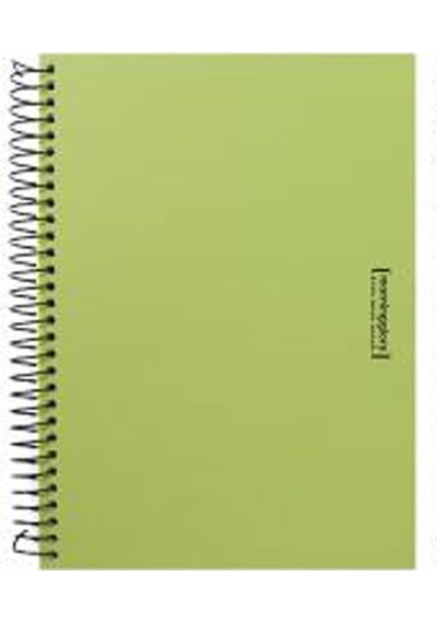 Morning Glory 6000 Prima Çizgili Defter 26,2x19 Cm Açık Yeşil 11136-88902