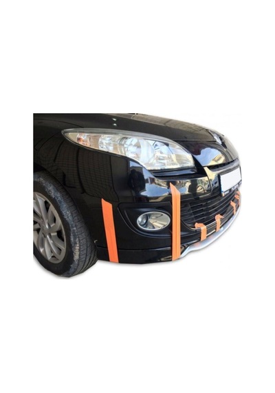 Renault Megane 3 Serisi 2009-2013 Sport Dizayn Ön Tampon Ek + Alt Lipi Plastik
