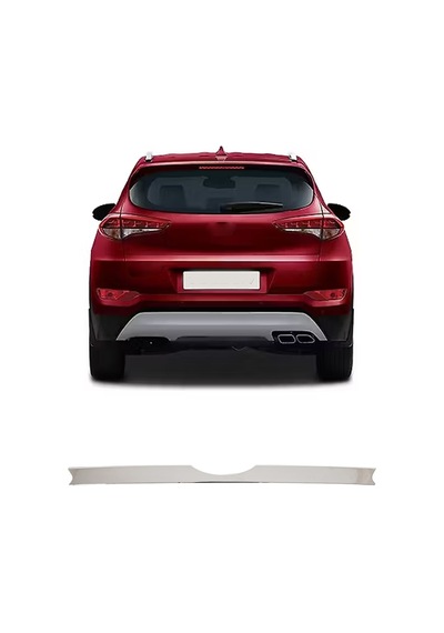 Hyundai Tucson Uyumlu 2015-2020 Krom Bagaj Çıtası Paslanmaz Çelik