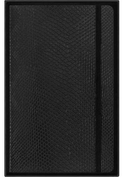 Moleskine Özel Seri Vegea Boa Siyah Defter L Boy - Kutulu Çok Renkli