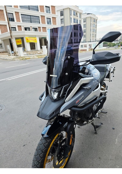 Motocam Arora Gs 525 Ön Cam 2022-2026 Model 51cm Siyah Renkli 4mm