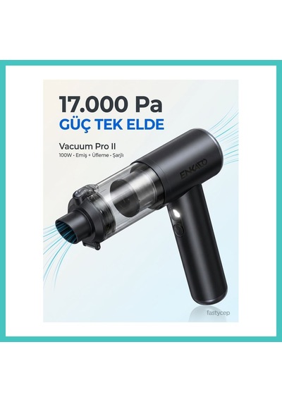 Ny Joy Ekd-sp10 17000pa 2000ah Güçlü Vakum Ve Üflemeli Şarjlı Elektrikli Araç Süpürgesi 3ad Filtre Nyjoybz Standart