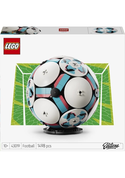 LEGO® Editions Football Futbol Topu 43019 - 10 Yaş ve Üzeri Çocuklar İçin Yaratıcı Oyuncak Yapım Seti (1498 Parça)
