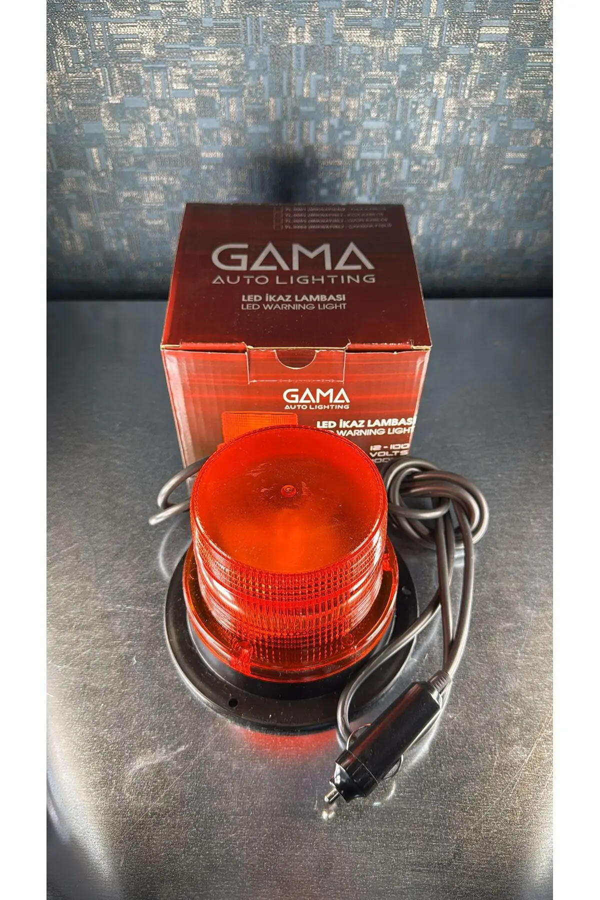 Gama Mıknatıslı Tepe Çakar Lambası Renkli