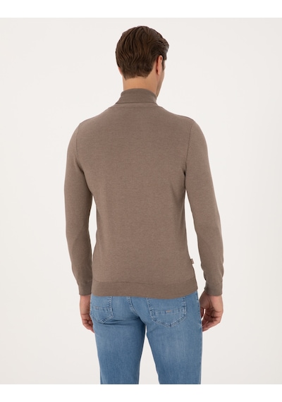 Pierre Cardin Erkek Vizon Kazak /triko 50314202-vr174 Vizon