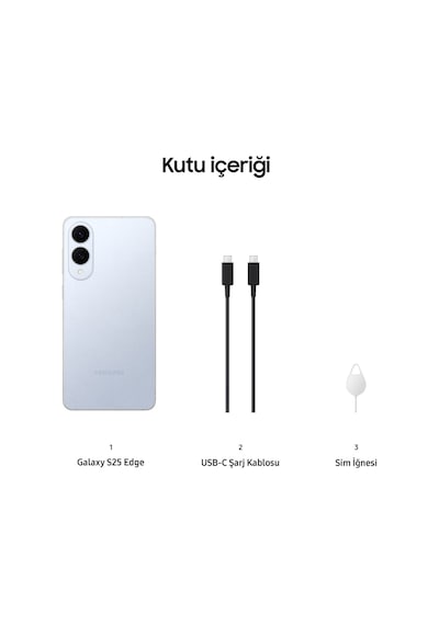 Samsung Galaxy S25 Edge 512 GB (Samsung Türkiye Garantili)