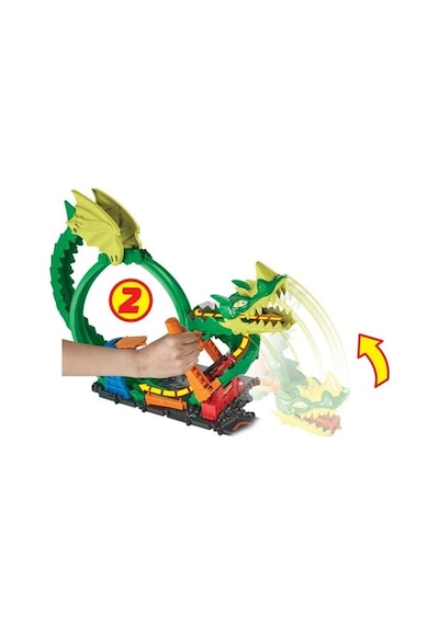 Hot Wheels Ejderha ile Müdacele Pisti Hotwheels Hdp03
