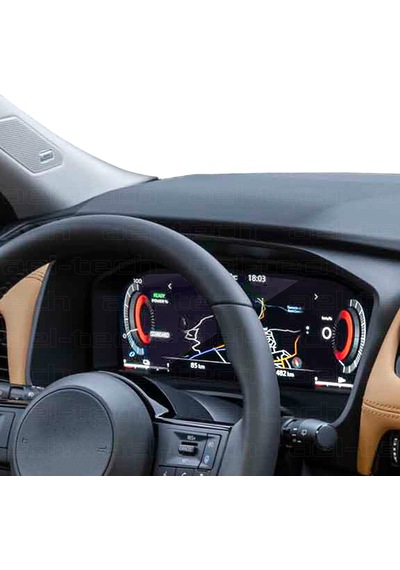 Nissan X-trail 2022-2023 Uyumlu 12.3 İnç Dijital Gösterge 9h Nano Ekran Koruyucu