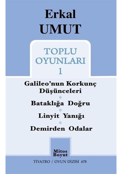 Erkal Umut - Toplu Oyunları 1 - Erkal Umut - Mitos Boyut Yayınları