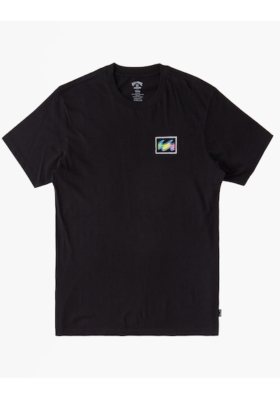 Billabong Abyzt01697-Blk Crayon Wave Ss Erkek T-Shirt 001