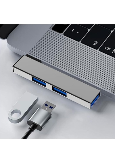 Usb 3.0 L Tipi Usb 3.0 - 2.0 Hub 3 Port Usb Çoklayıcı Hub