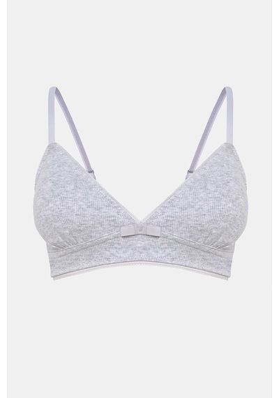 Penti My First Bra Basic Rib 2Li Çok Renkli Sütyen - Çok Renkli