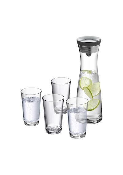 Wmf Gümüş Kapaklı 1lt Karaf Ve 4'lü Bardak Seti
