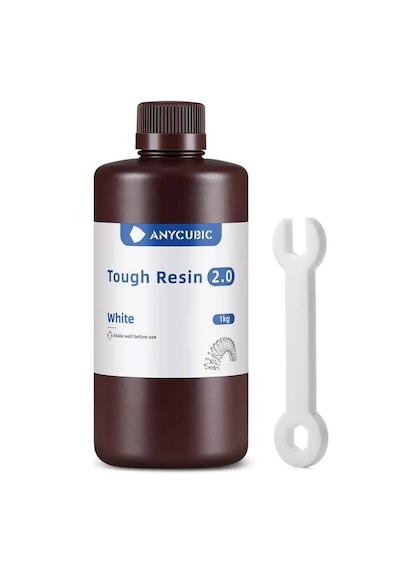 Anycubic Tough 2.0 Beyaz Reçine 1 Kg - Teknoartshop