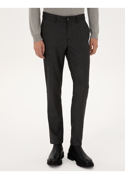 Pierre Cardin Erkek Siyah Pantolon Kanvas-chino 50317275-vr046 Siyah