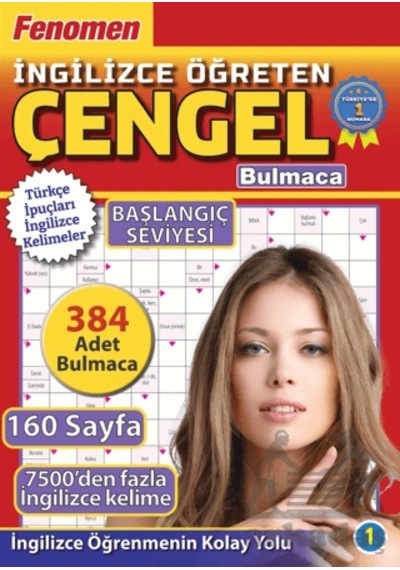 Fenomen İngilizce Öğreten Çengel Bulmaca Başlangıç Seviyesi Maxi Yayıncılık