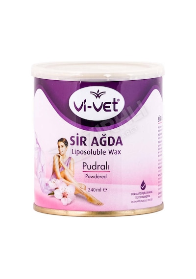 2 Adet Vi-vet Titanium Pudralı Sir Ağda 240 Ml