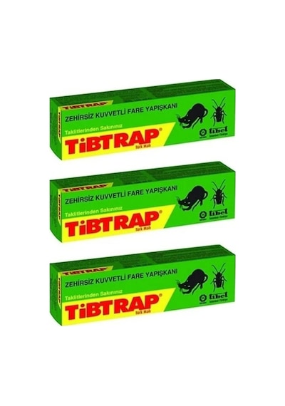 Tibtrap Zehirsiz Fare Yapışkanı 3 x 125 ML