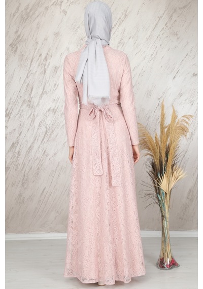İbrahim Burak Etiler Collection Ahunisa Tanem Abiye Pudra 6525