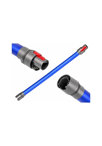 Dyson V7 V8 V10 V11 Uyumlu Elektrikli Süpürge Uzatma Borusu Mavi