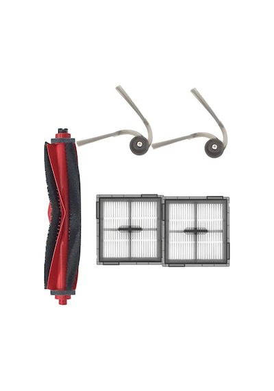 Roborock Q8 Max Pro 2025 Model Uyumlu Yedek Parça Seti 2 Hepa Filtre 2 Yan Fırça 1 Ana Fırça
