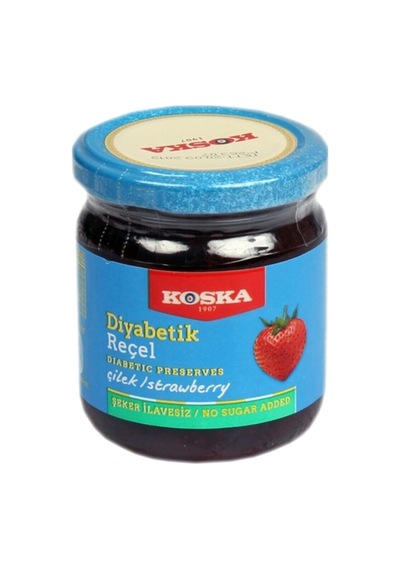 Diyabetik Reçel Çilek 240gr-6'lı Koli